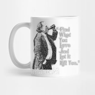 Retro Charles Bukowski Mug